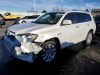 2008 Toyota Highlander Hybrid en Venta en Littleton, CO - Front End