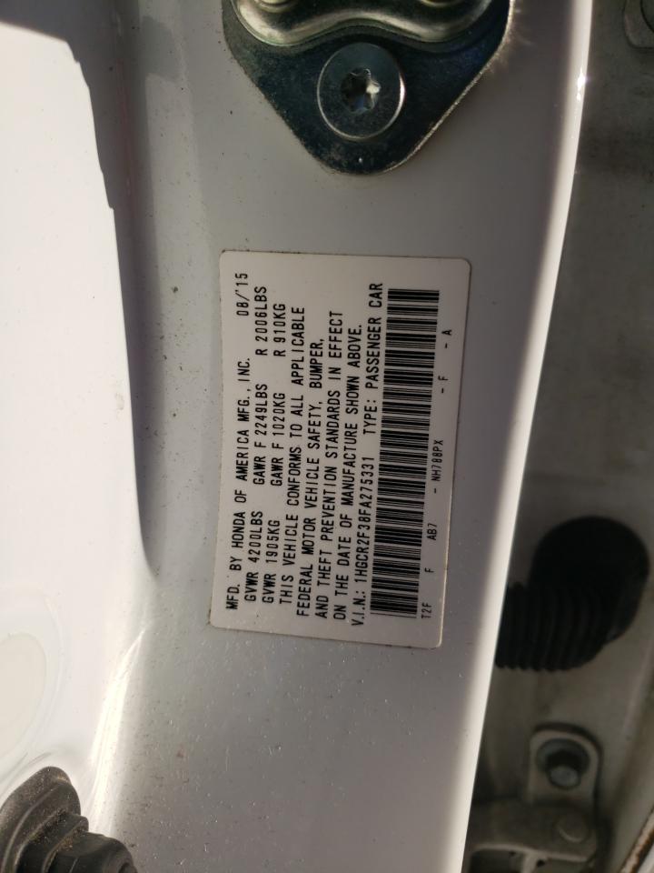 1HGCR2F38FA275331 2015 Honda Accord Lx