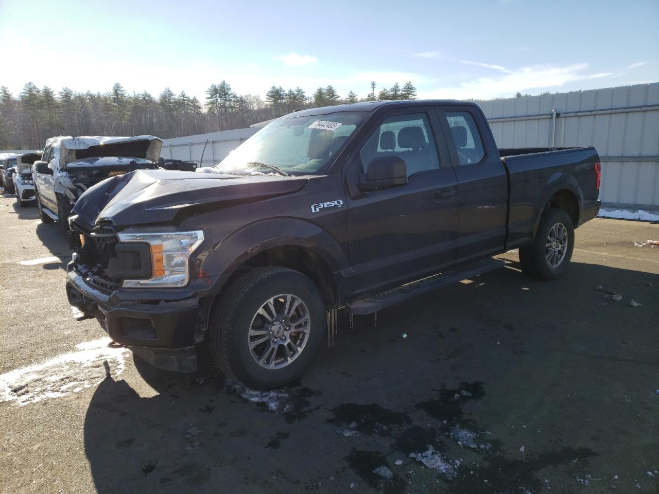 1FTEX1EP4JKG03052 2018 Ford F150 Super Cab