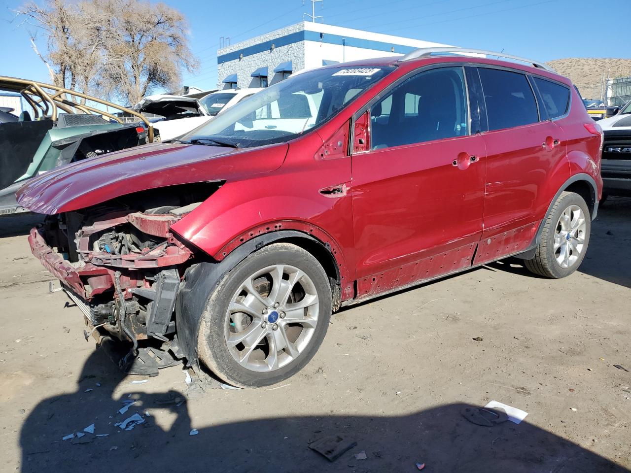 2014 Ford Escape Titanium VIN: 1FMCU0JX1EUB70909 Lot: 46988204