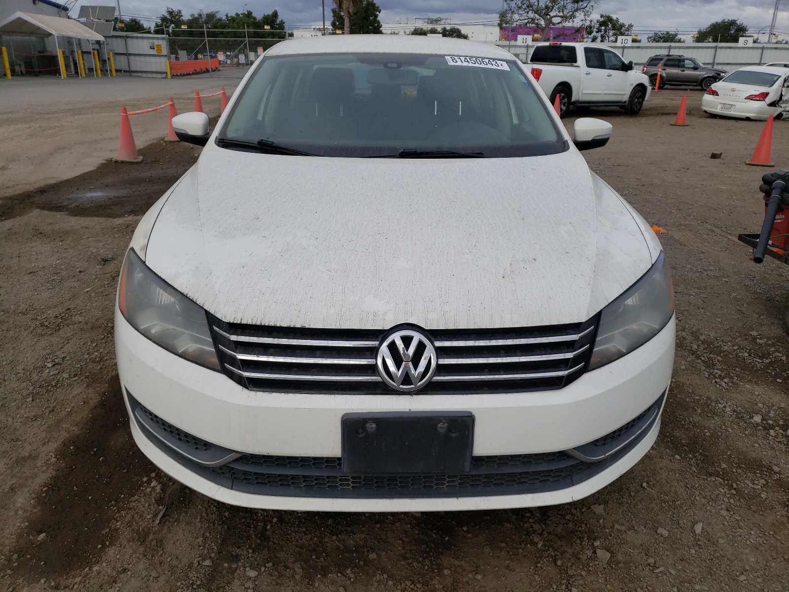 2013 Volkswagen Passat S vin: 1VWAP7A31DC075289