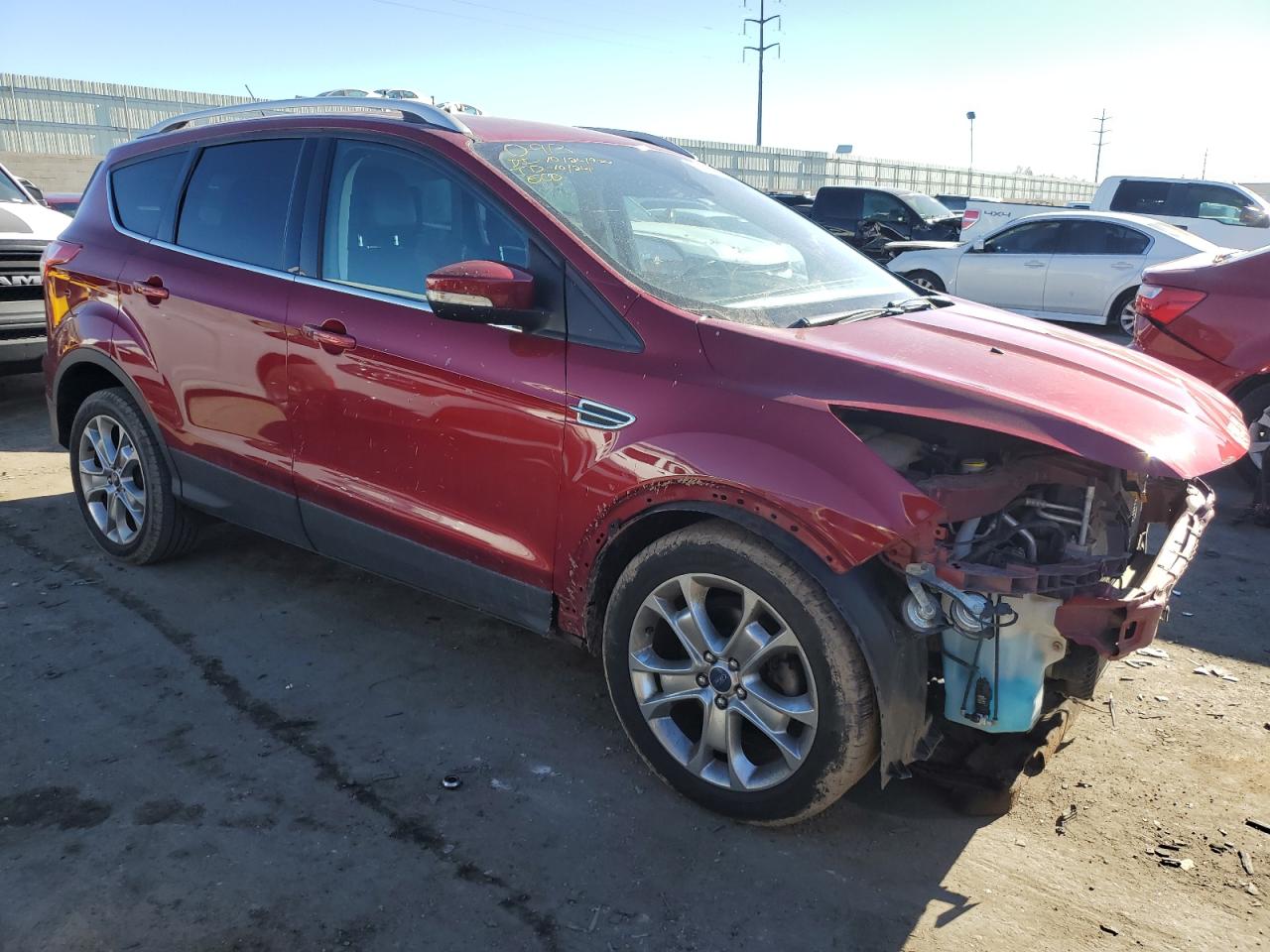 2014 Ford Escape Titanium VIN: 1FMCU0JX1EUB70909 Lot: 46988204