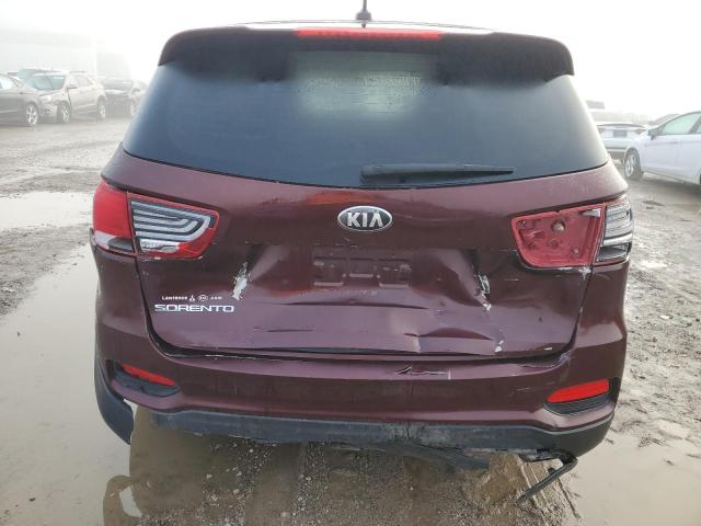  KIA SORENTO 2019 Бордовый