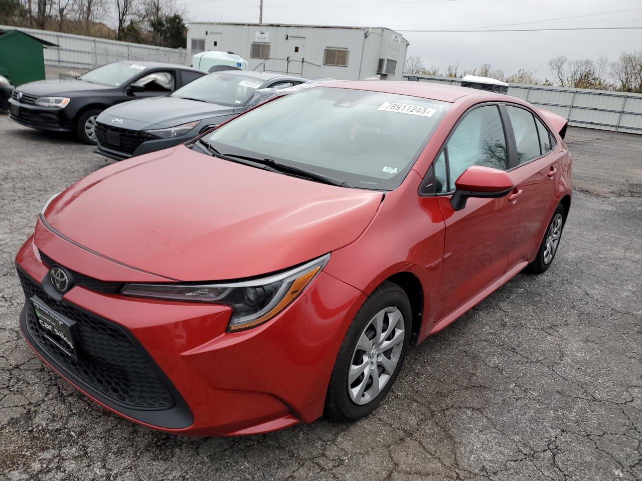 2021 Toyota Corolla Le VIN: 5YFEPMAEXMP186483 Lot: 78911243