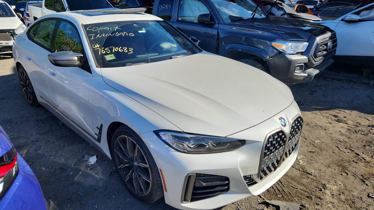 2022 BMW M440Xi Gran Coupe VIN: WBA13AW08NFM16419 Lot: 76570683