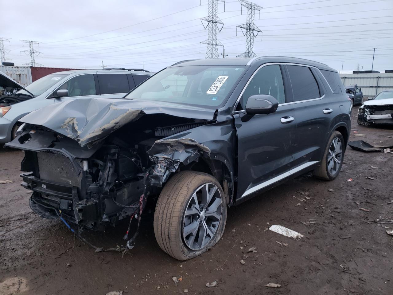 2022 Hyundai Palisade Limited VIN: KM8R5DHE6NU427873 Lot: 82315903