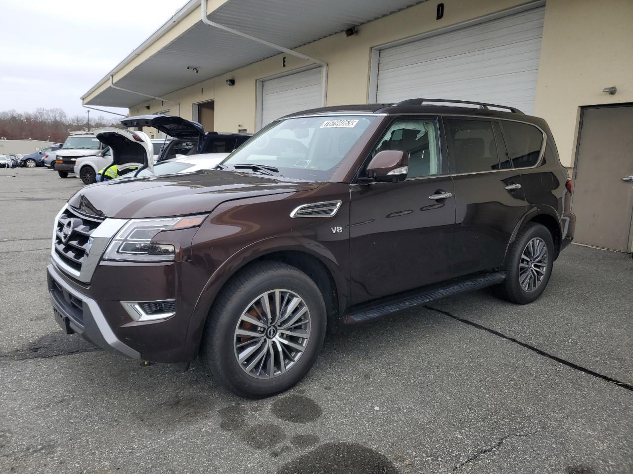 2022 Nissan Armada Sl VIN: JN8AY2BD8N9677474 Lot: 76294063