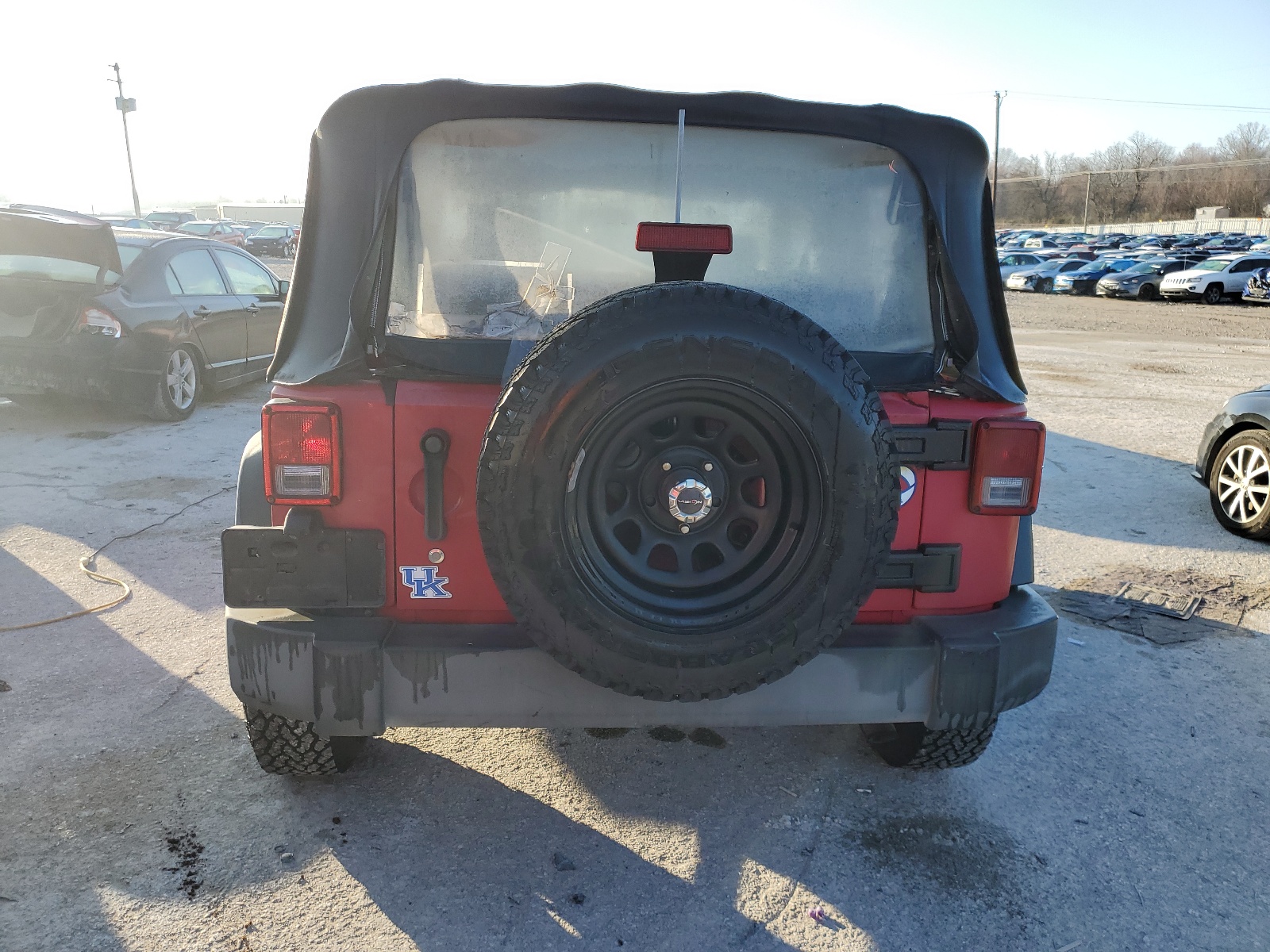 1J4FA24177L153628 2007 Jeep Wrangler X