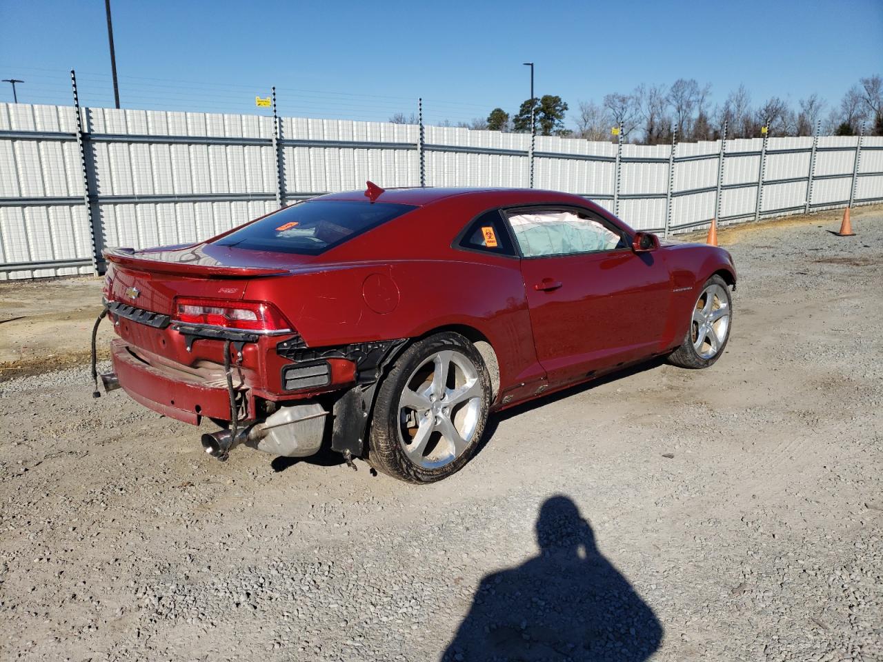 2015 Chevrolet Camaro Lt VIN: 2G1FF1E37F9206215 Lot: 80313813