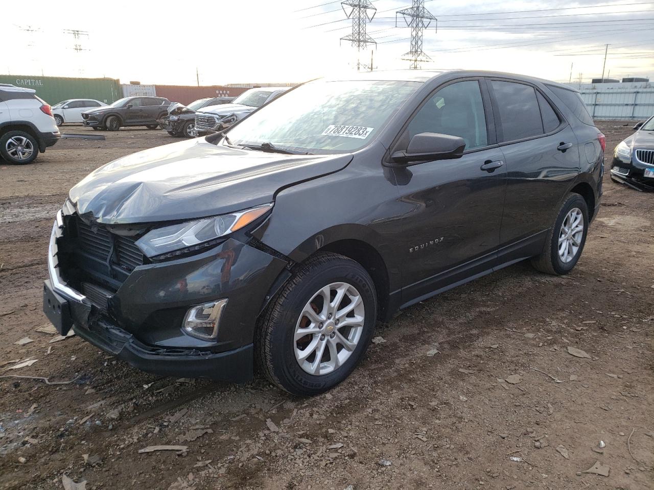 2018 Chevrolet Equinox Ls VIN: 2GNAXREV3J6265195 Lot: 78819283