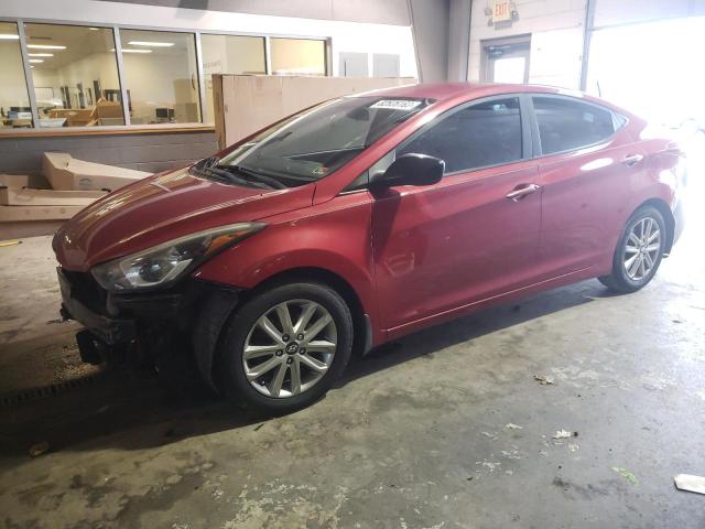  HYUNDAI ELANTRA 2015 Czerwony