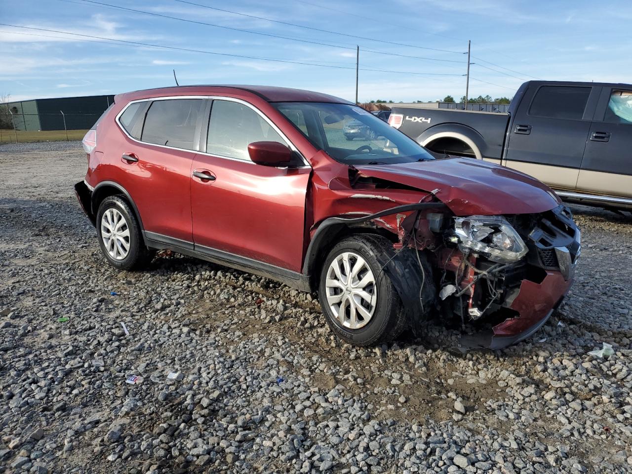 2016 Nissan Rogue S VIN: KNMAT2MT2GP692176 Lot: 80158473