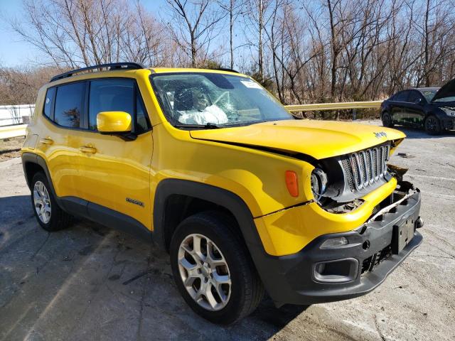 Паркетники JEEP RENEGADE 2015 Желтый