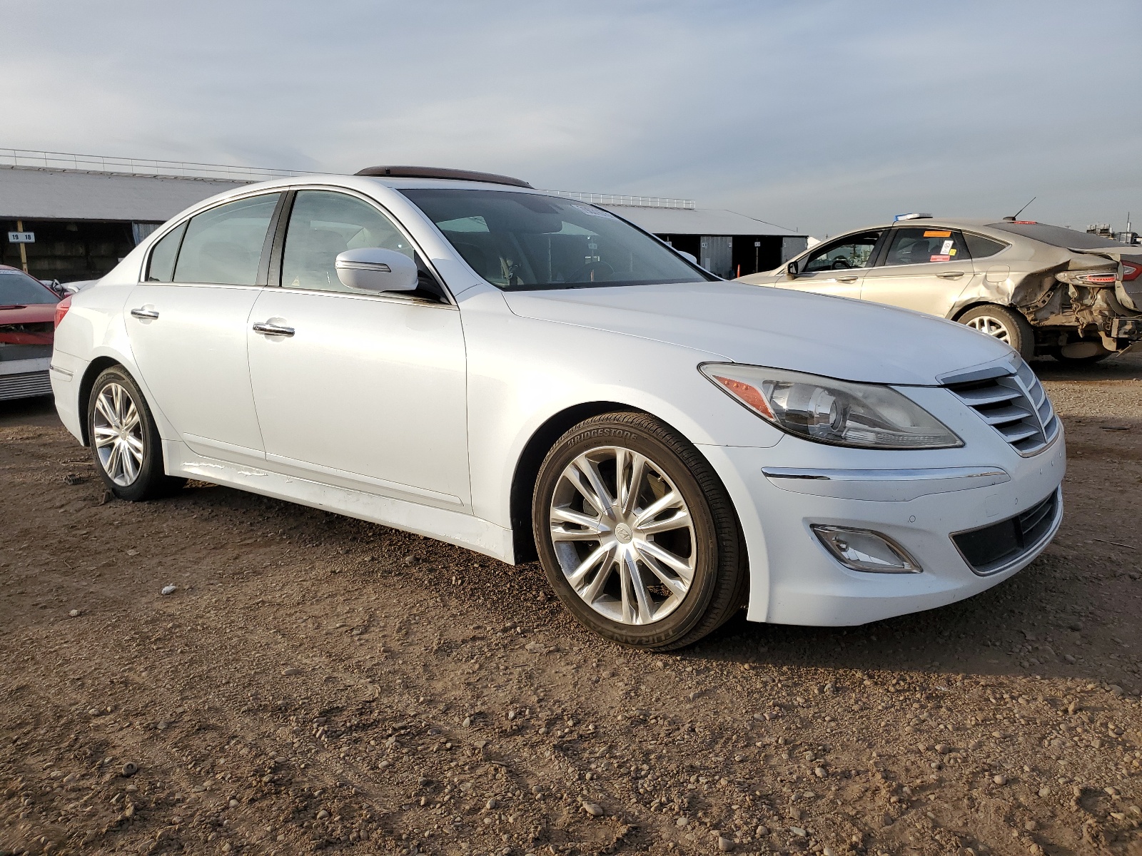 2013 Hyundai Genesis 3.8L vin: KMHGC4DD5DU258244