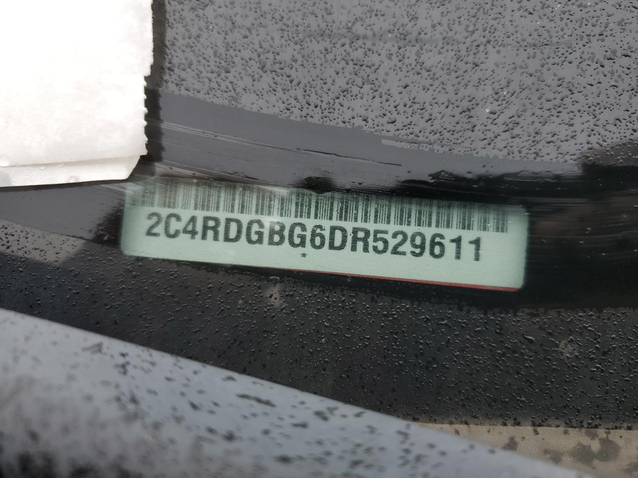 2013 Dodge Grand Caravan Se VIN: 2C4RDGBG6DR529611 Lot: 79693743