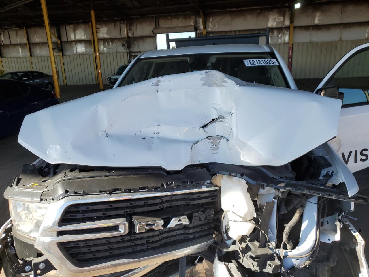 2021 Ram 1500 Big Horn/Lone Star VIN: 1C6SRFBT2MN561955 Lot: 82181023