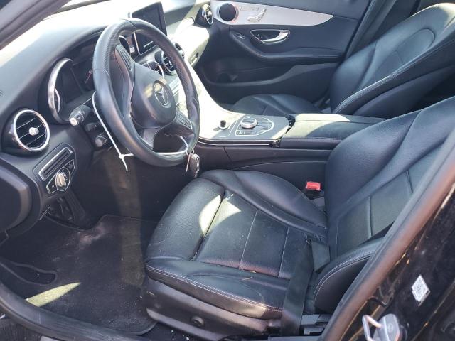  MERCEDES-BENZ C-CLASS 2018 Чорний