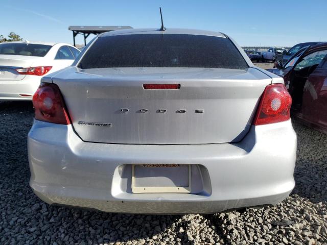 Sedans DODGE AVENGER 2012 Srebrny