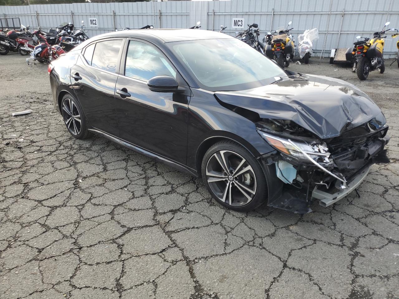 2020 Nissan Sentra Sr VIN: 3N1AB8DV7LY279513 Lot: 82403423