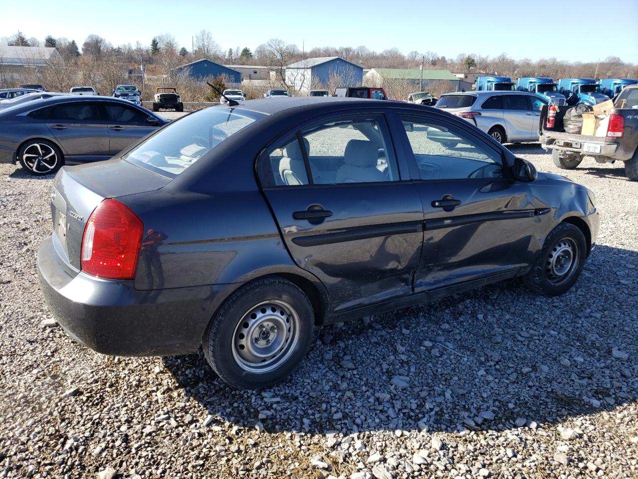 2009 Hyundai Accent Gls VIN: KMHCM46C19U303056 Lot: 72118434