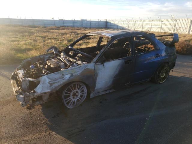 2006 Subaru Impreza Wrx Sti de vânzare în Sacramento, CA - Burn