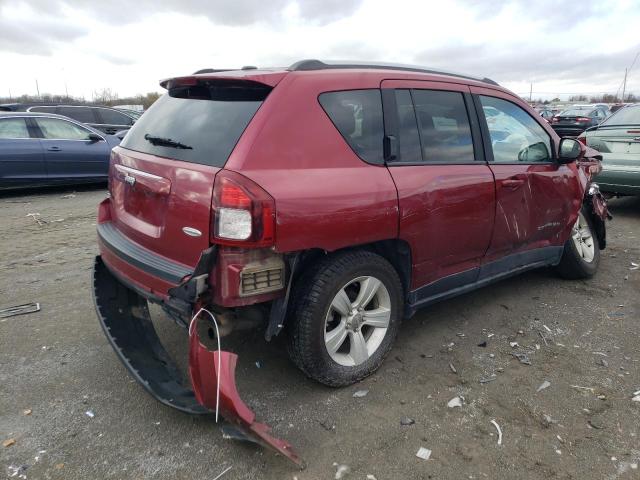 Паркетники JEEP COMPASS 2016 Бордовый