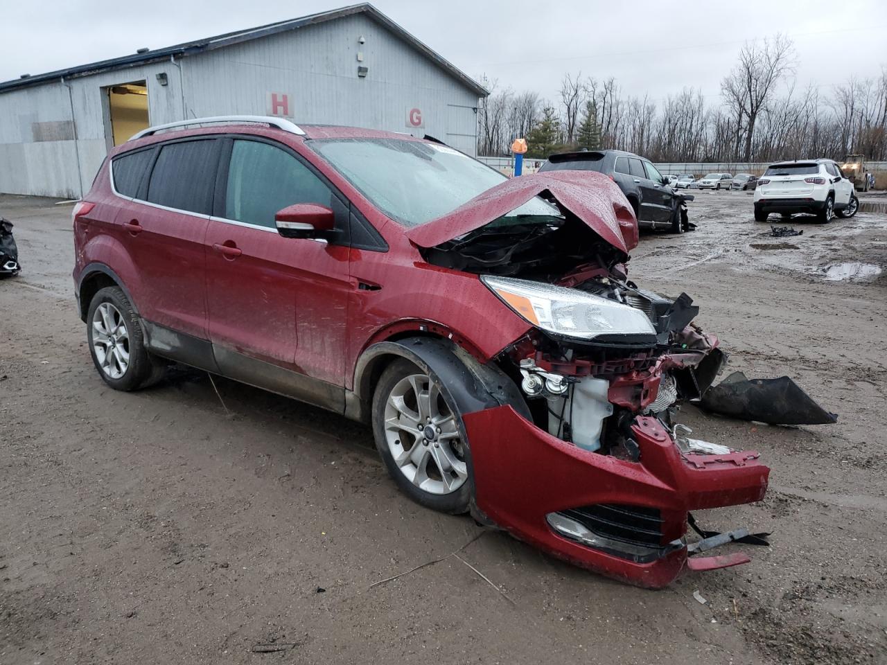 2014 Ford Escape Titanium VIN: 1FMCU9J95EUA69510 Lot: 80964483