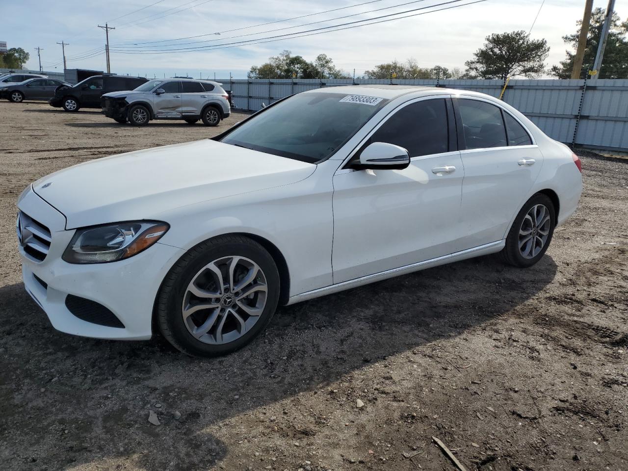 2018 Mercedes-Benz C 300 VIN: 55SWF8DB2KU235151 Lot: 79893303