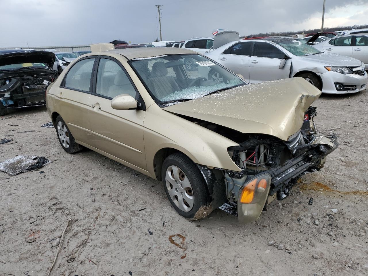 2009 Kia Spectra Ex VIN: KNAFE222X95660954 Lot: 78707663