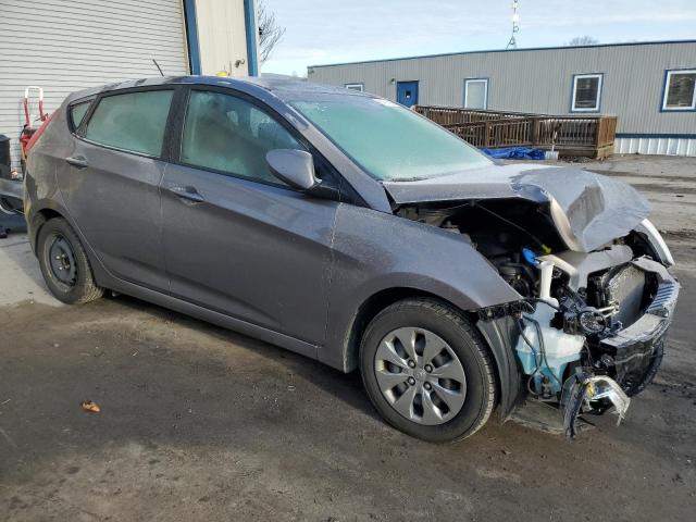 Hatchbacks HYUNDAI ACCENT 2017 Szary