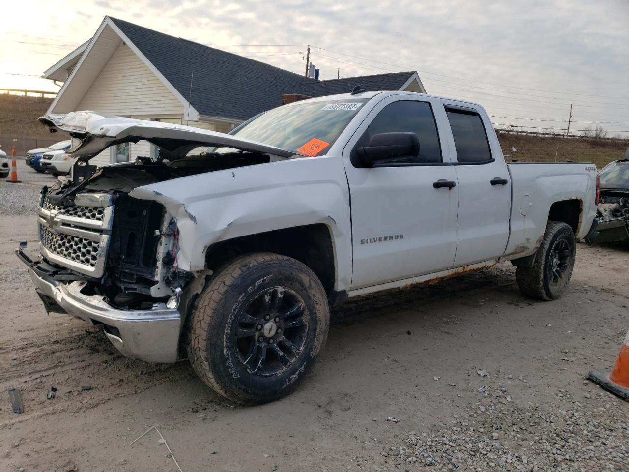 1GCVKREC9EZ200627 2014 Chevrolet Silverado K1500 Lt