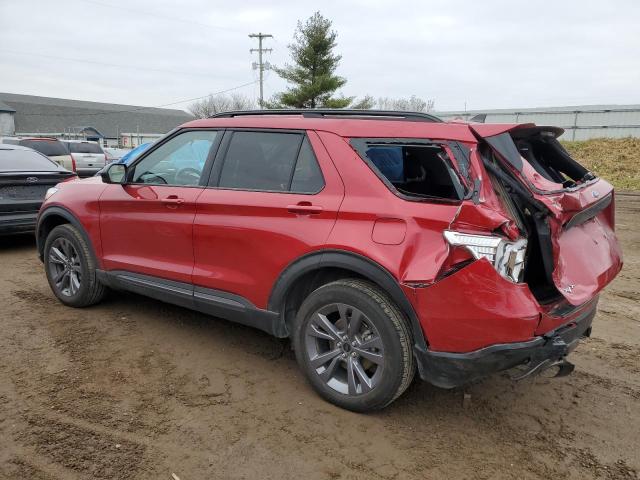  FORD EXPLORER 2022 Червоний