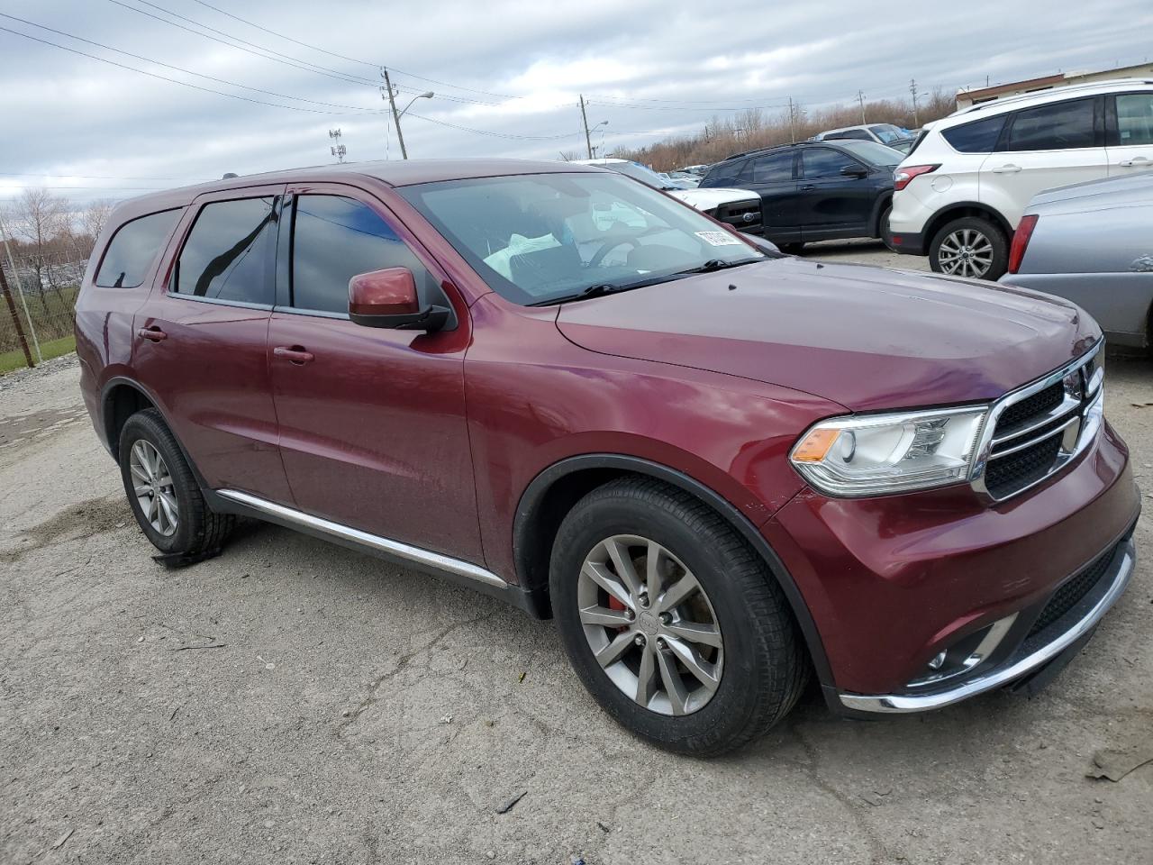 2017 Dodge Durango Sxt VIN: 1C4RDJAG4HC893362 Lot: 79733453