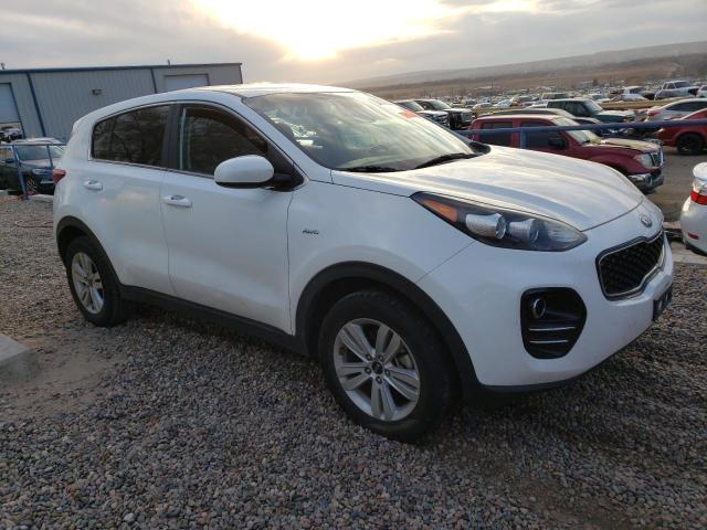  KIA SPORTAGE 2018 Білий