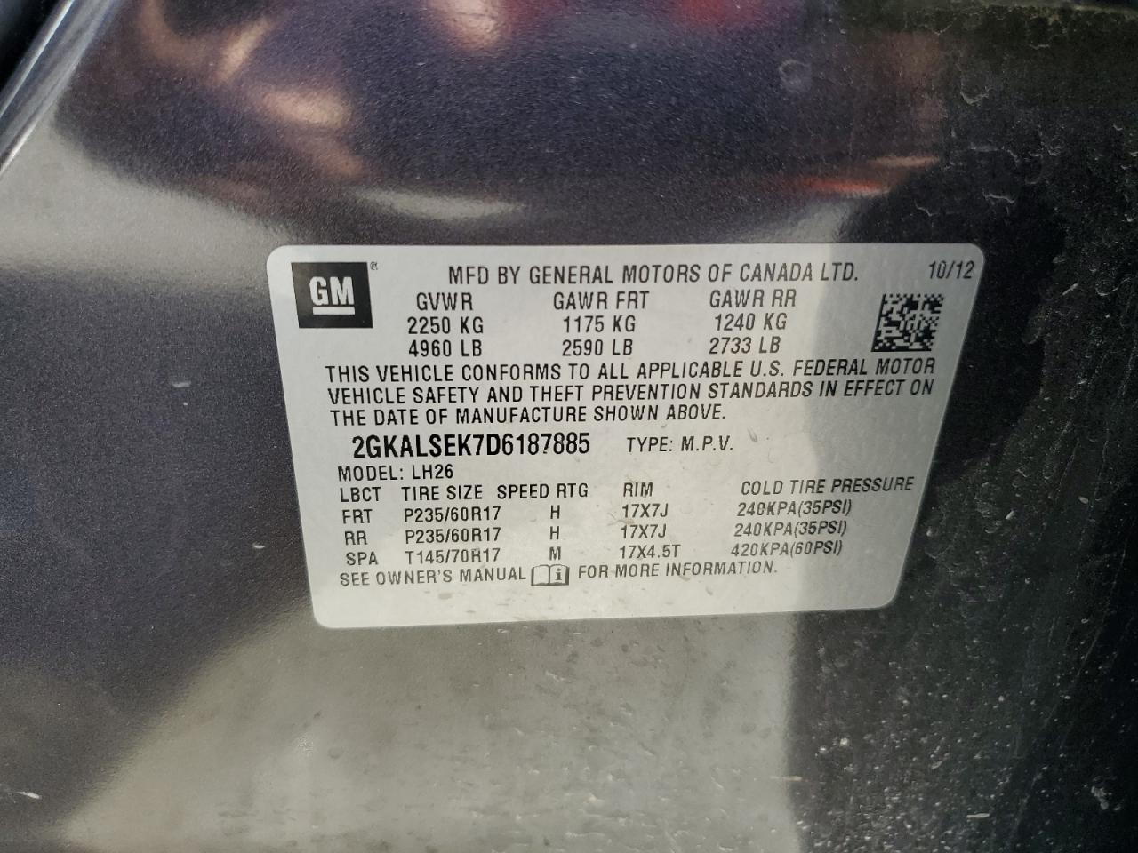 2013 GMC Terrain - Image 13