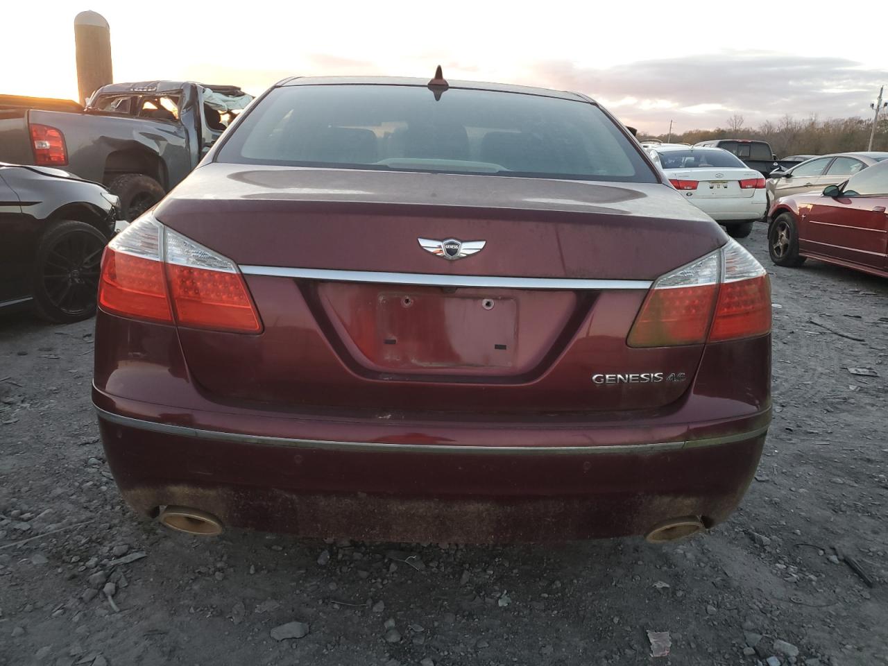 2011 Hyundai Genesis 4.6L VIN: KMHGC4DFXBU124358 Lot: 89187465