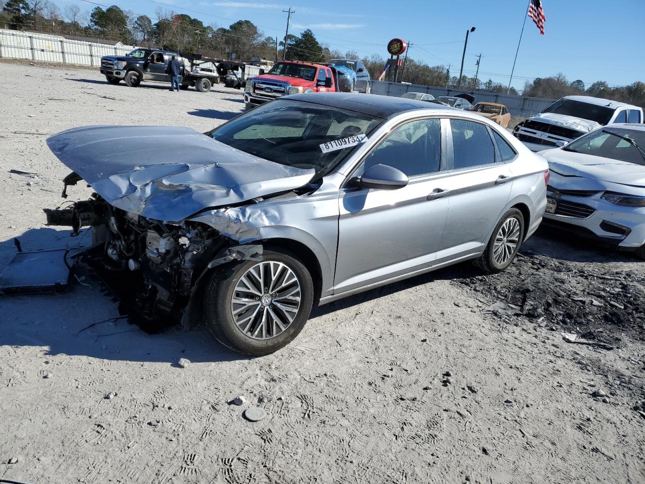 2019 Volkswagen Jetta S VIN: 3VWCB7BU3KM237952 Lot: 81109733