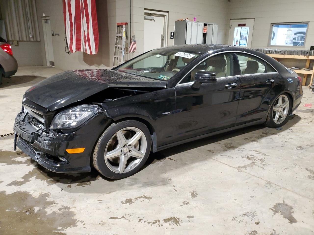 WDDLJ9BB0CA053525 2012 Mercedes-Benz Cls 550 4Matic