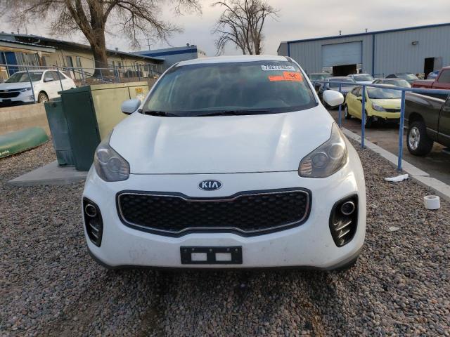  KIA SPORTAGE 2018 Білий