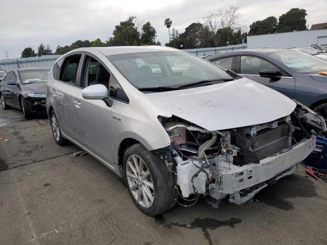 Кросовери TOYOTA PRIUS 2012 Сріблястий