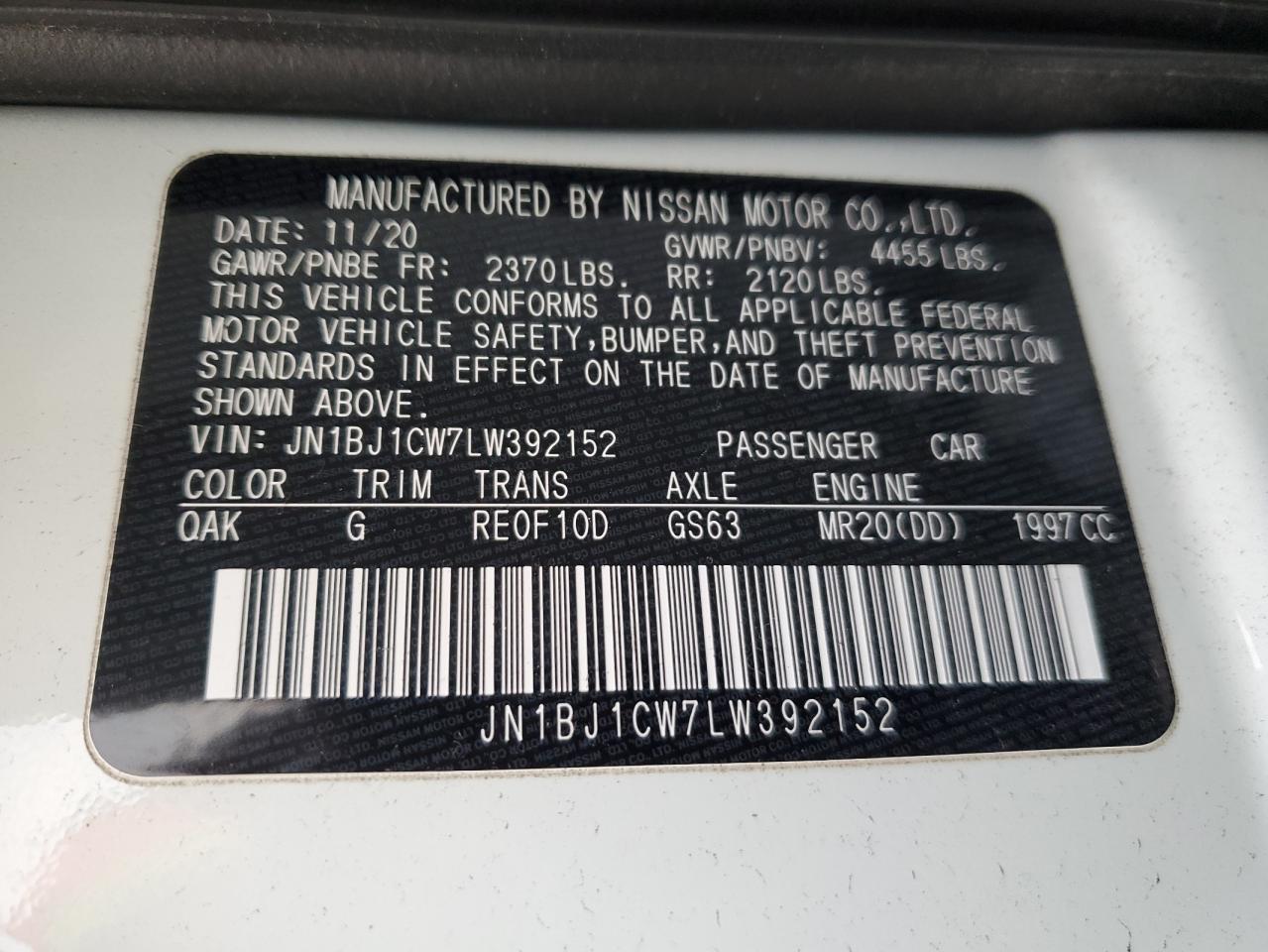2020 Nissan Rogue - Image 13