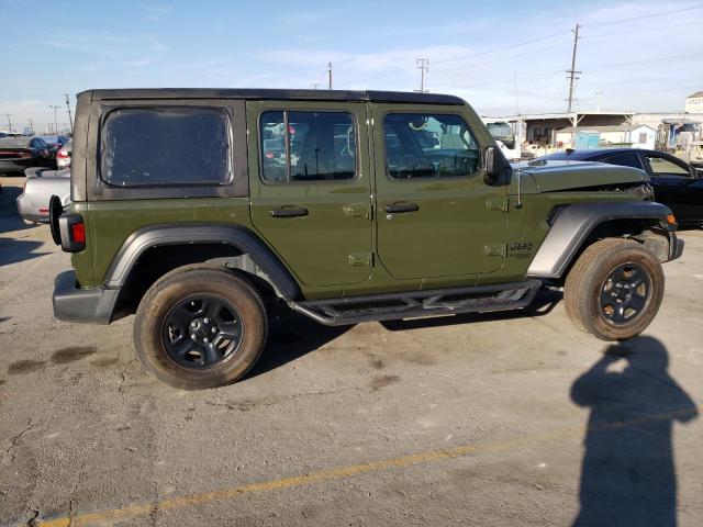  JEEP WRANGLER 2021 Зеленый