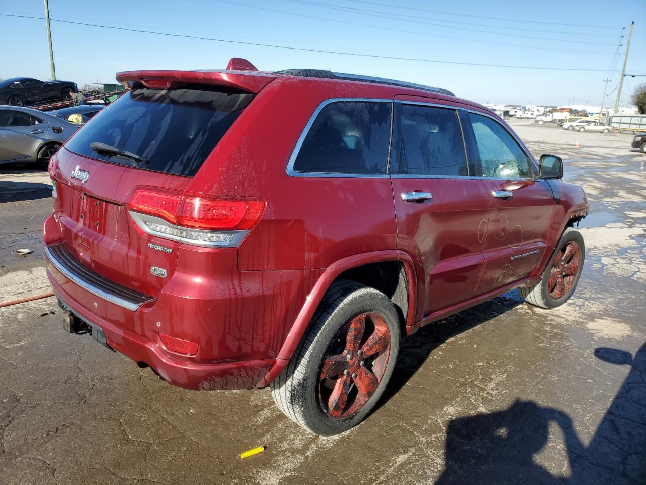 2014 Jeep Grand Cherokee Overland VIN: 1C4RJFCG9EC130770 Lot: 80281613