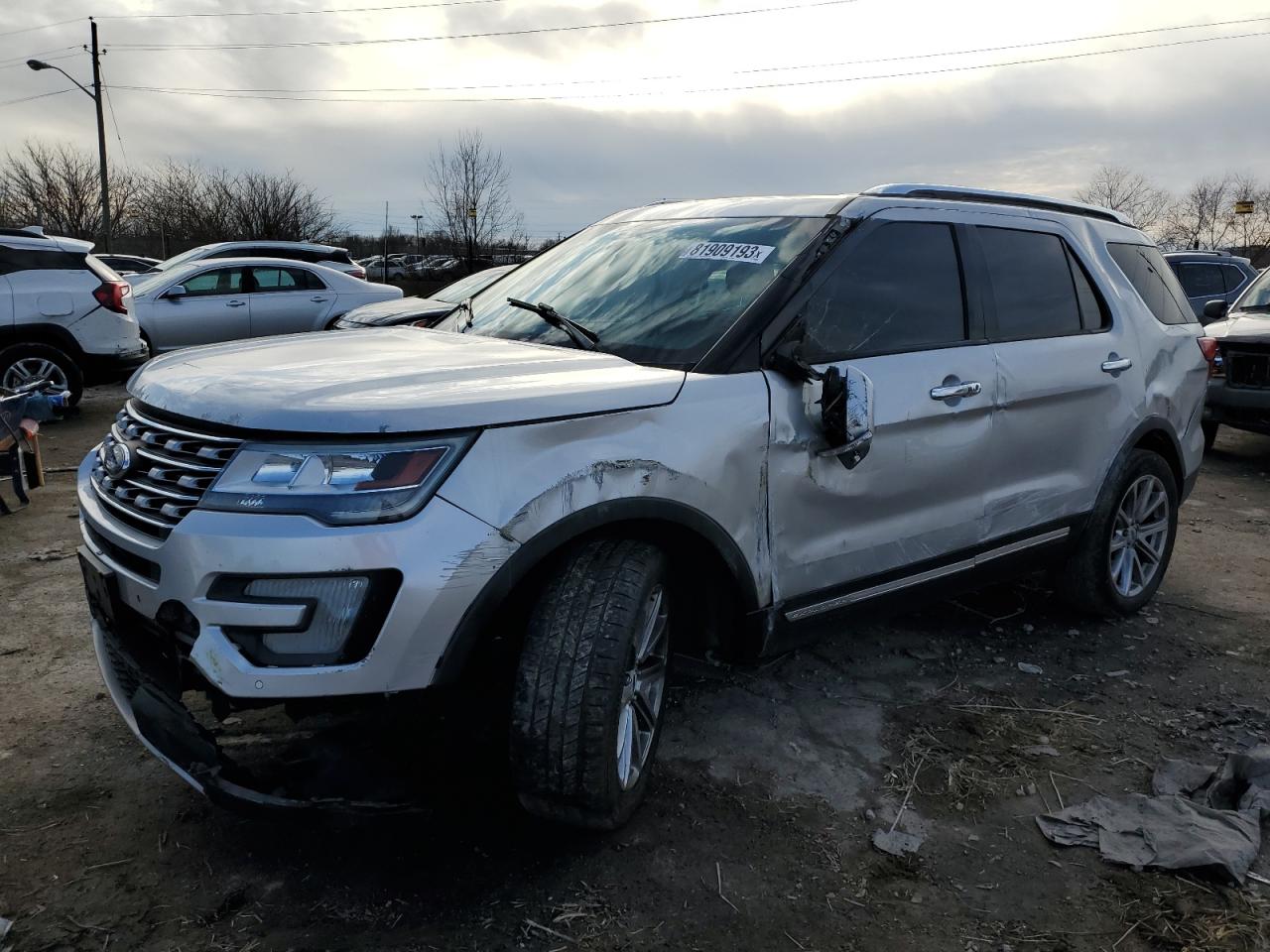 2016 Ford Explorer Limited VIN: 1FM5K7F82GGC06682 Lot: 81909193