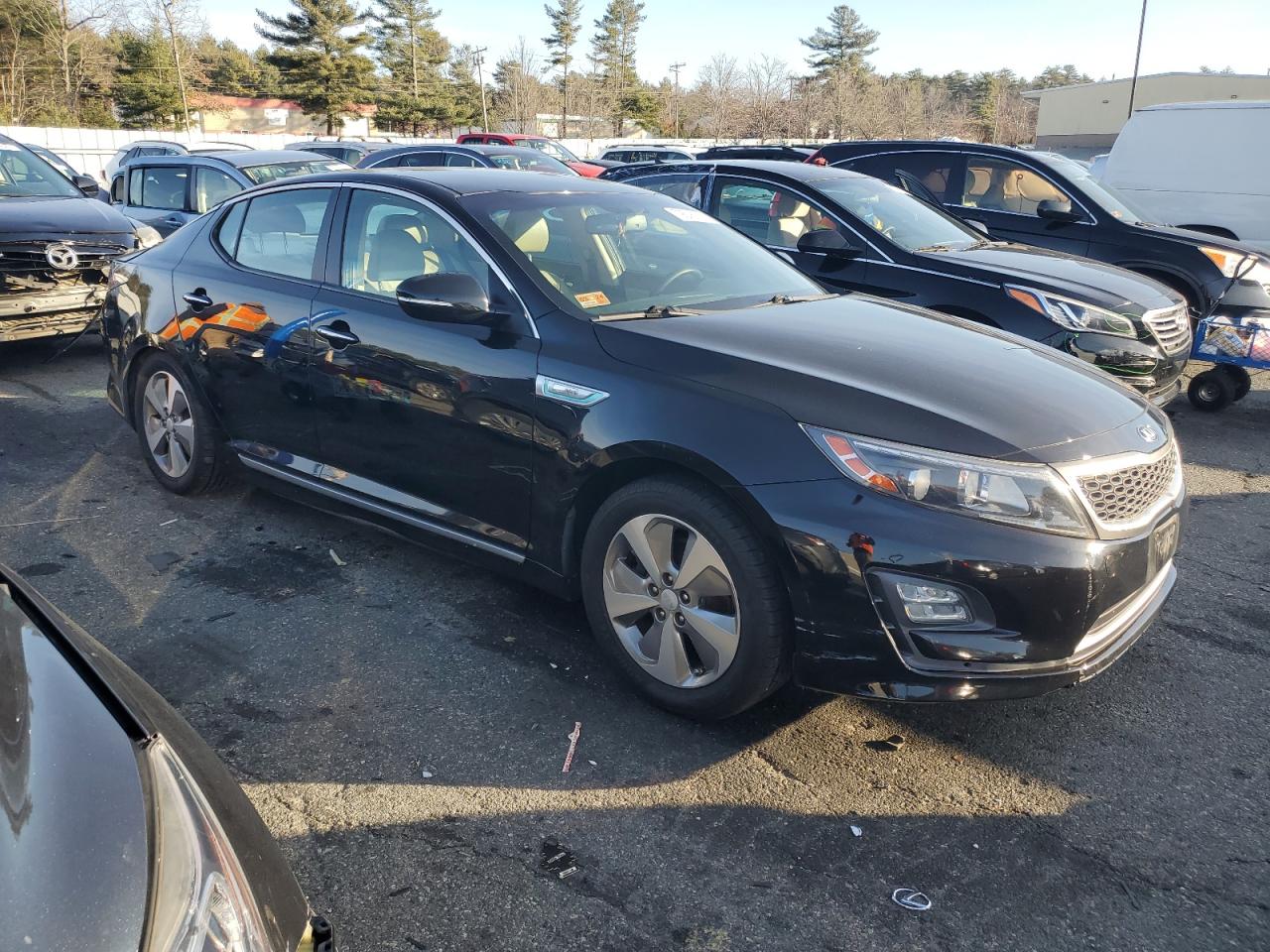 2015 Kia Optima Hybrid VIN: KNAGN4AD4F5091212 Lot: 79506883