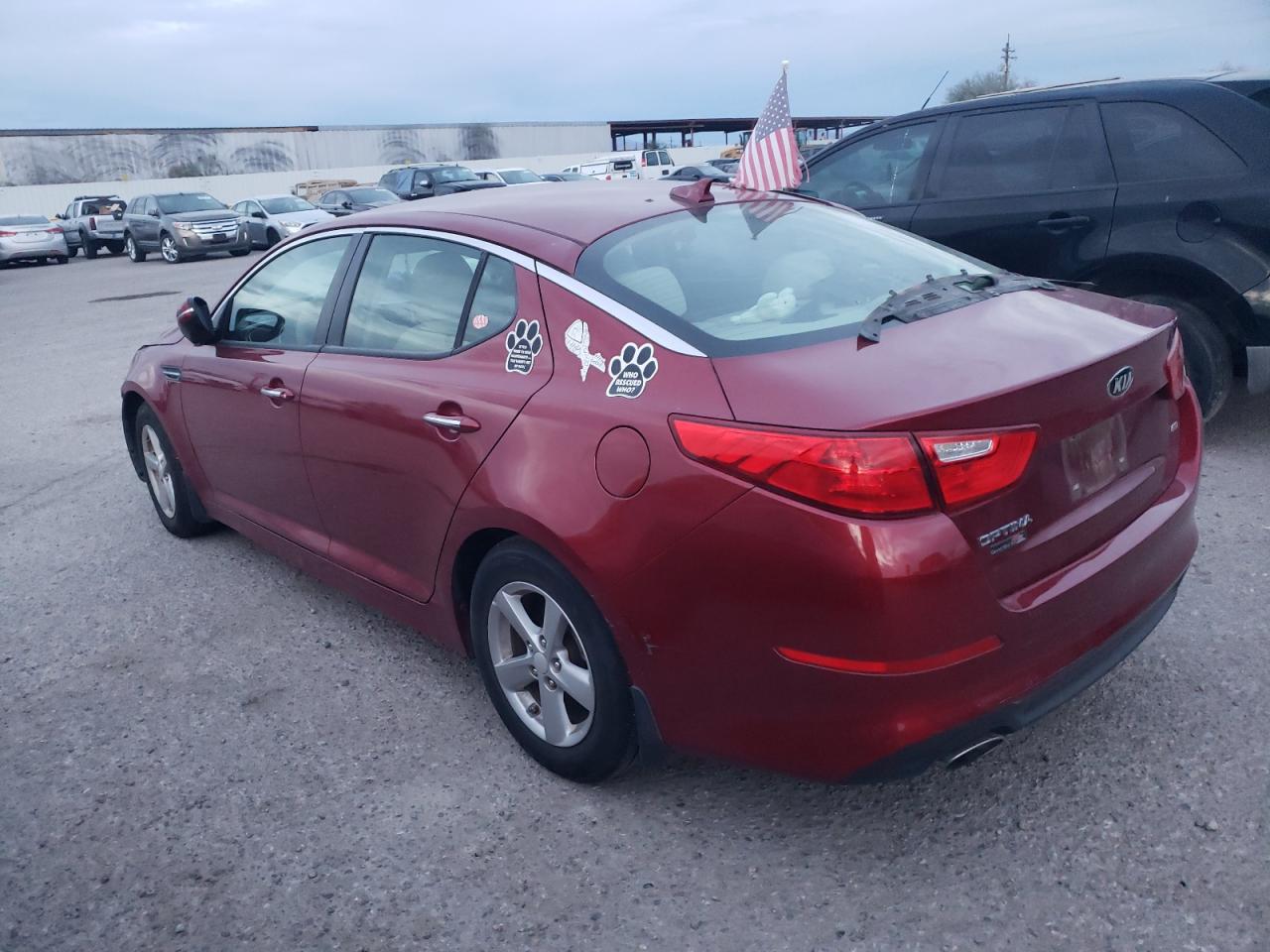 2015 Kia Optima Lx VIN: 5XXGM4A74FG399086 Lot: 80763663