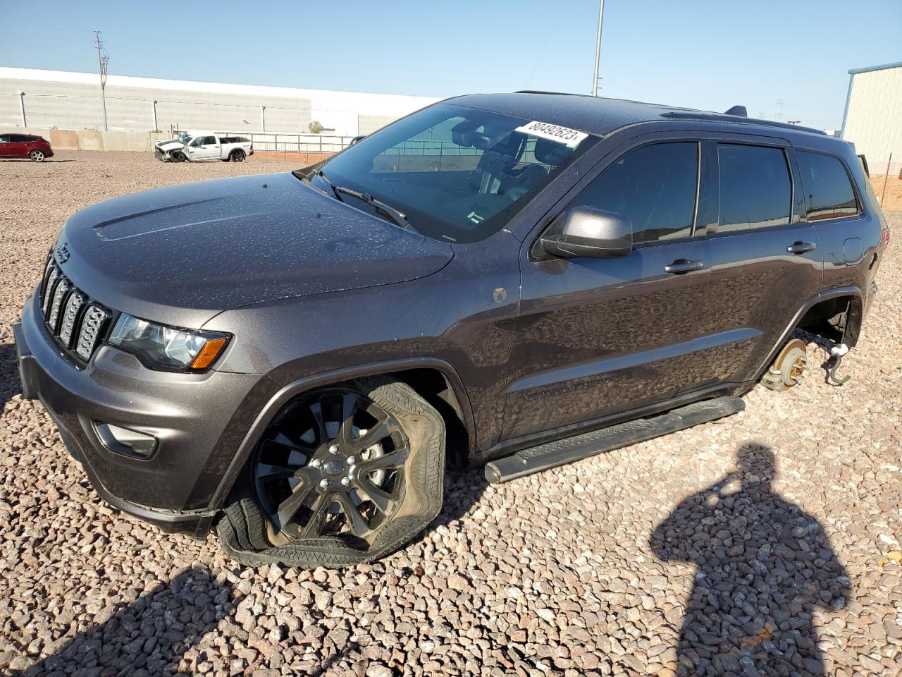 2018 Jeep Grand Cherokee Laredo VIN: 1C4RJFAG3JC136738 Lot: 80492623