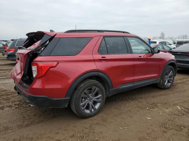  FORD EXPLORER 2022 Червоний