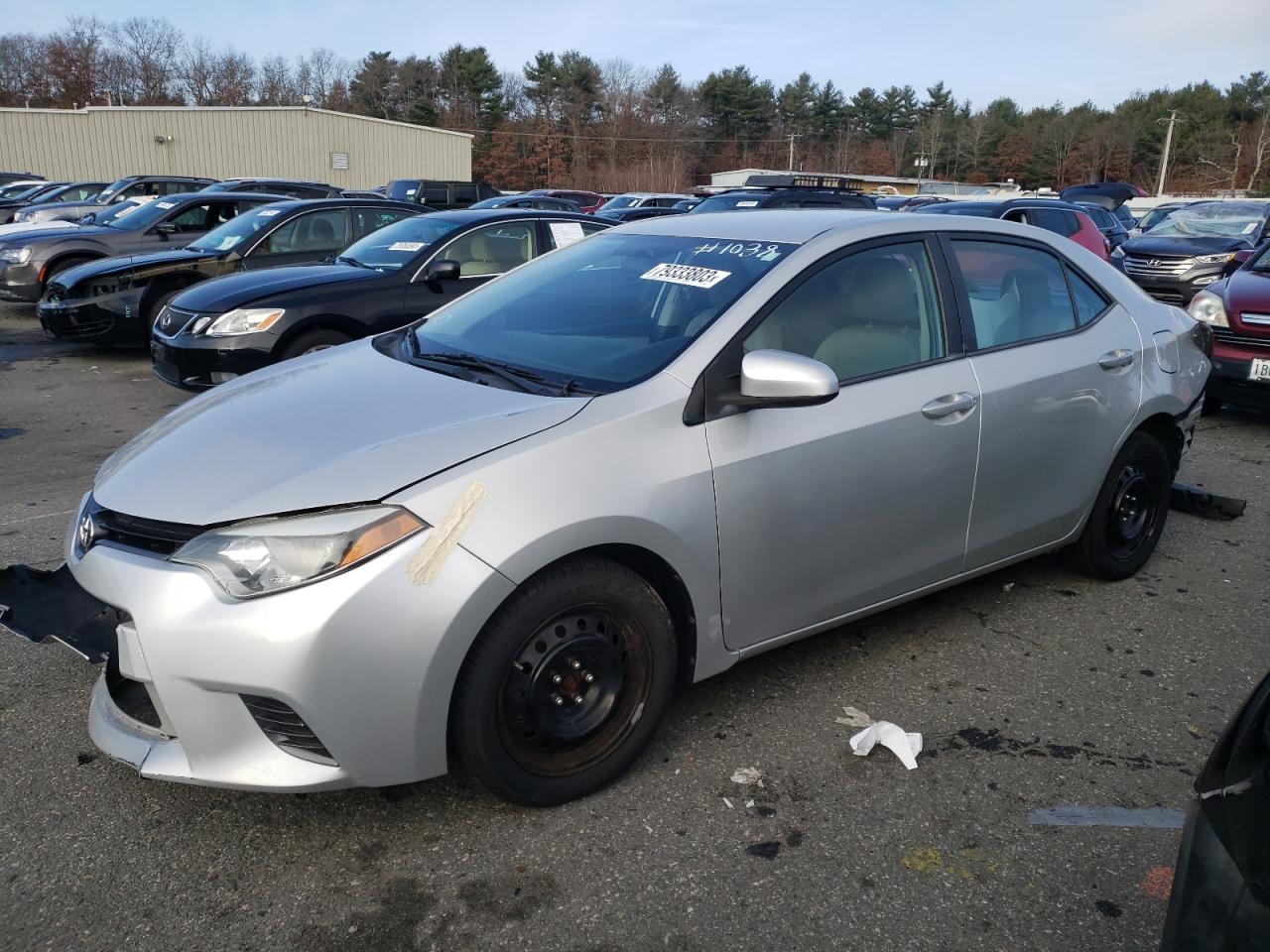 2015 Toyota Corolla L VIN: 2T1BURHE6FC310900 Lot: 79333803