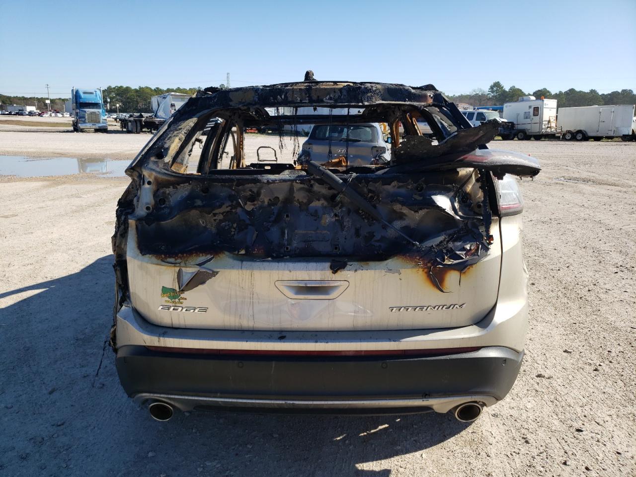 2017 Ford Edge Titanium VIN: 2FMPK3K80HBC35100 Lot: 81703473